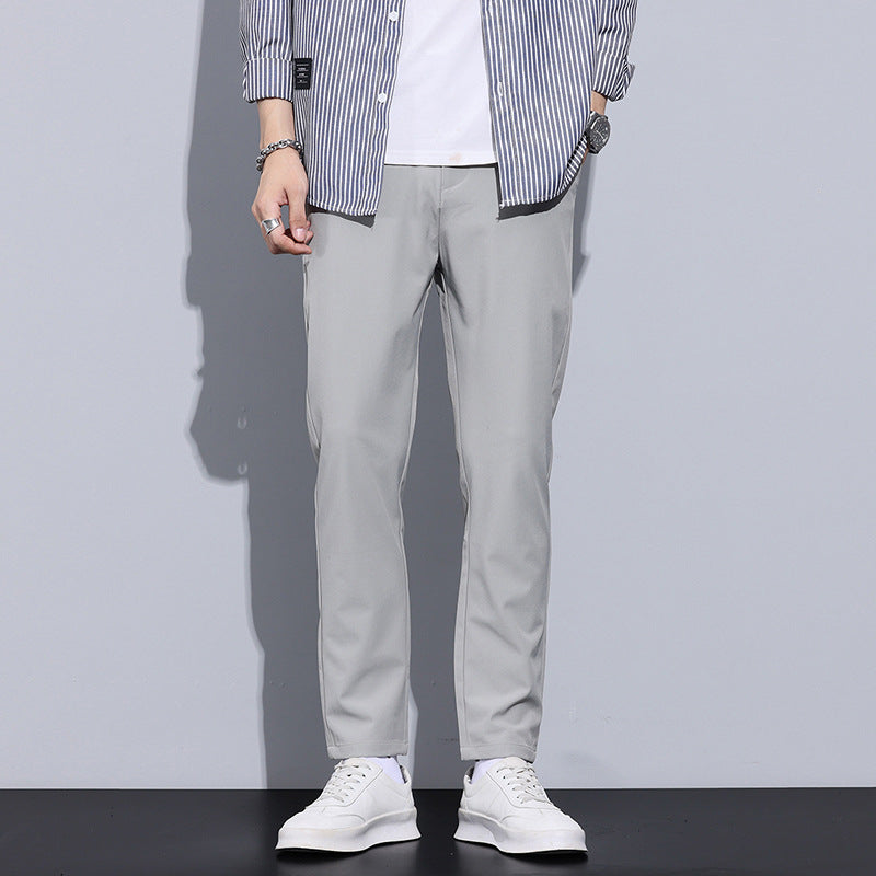Sage | Men's Slim Fit Dress Pants Black
