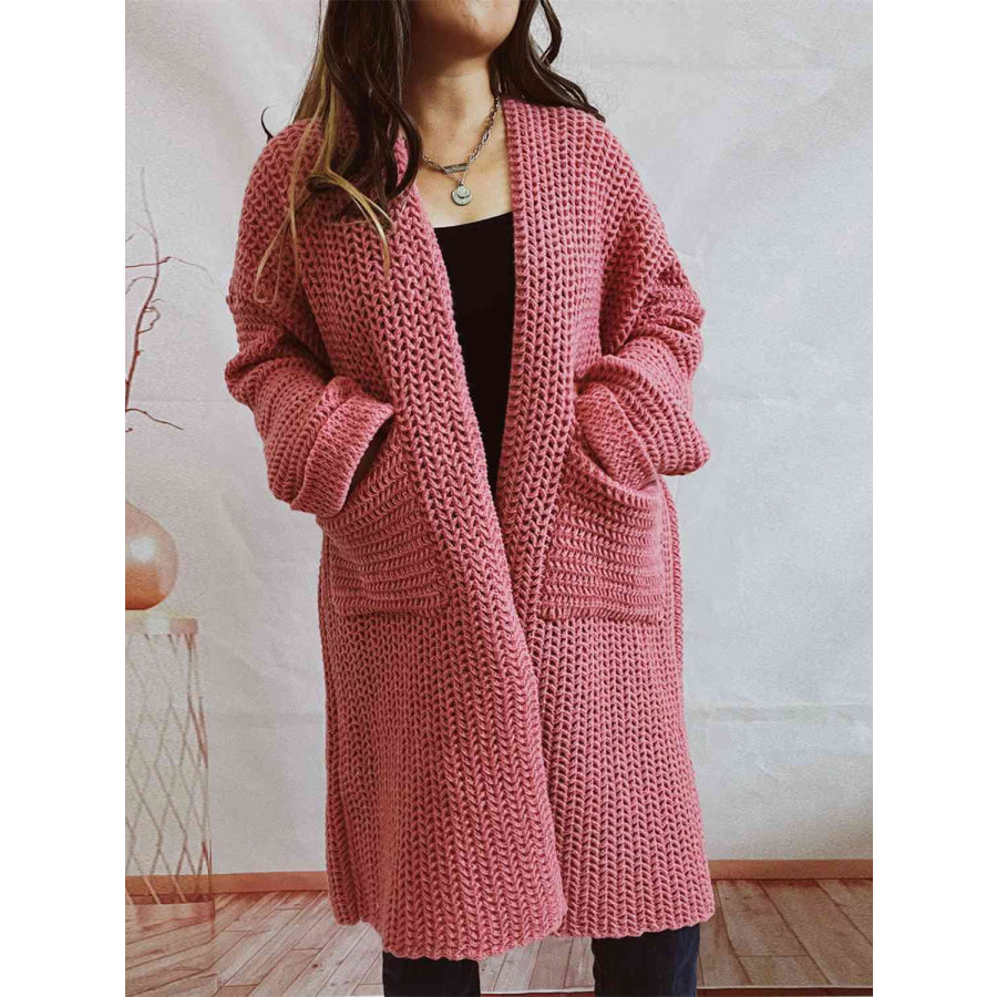 Dama Washington Fioretta women's oversized knit cardigan - front view
