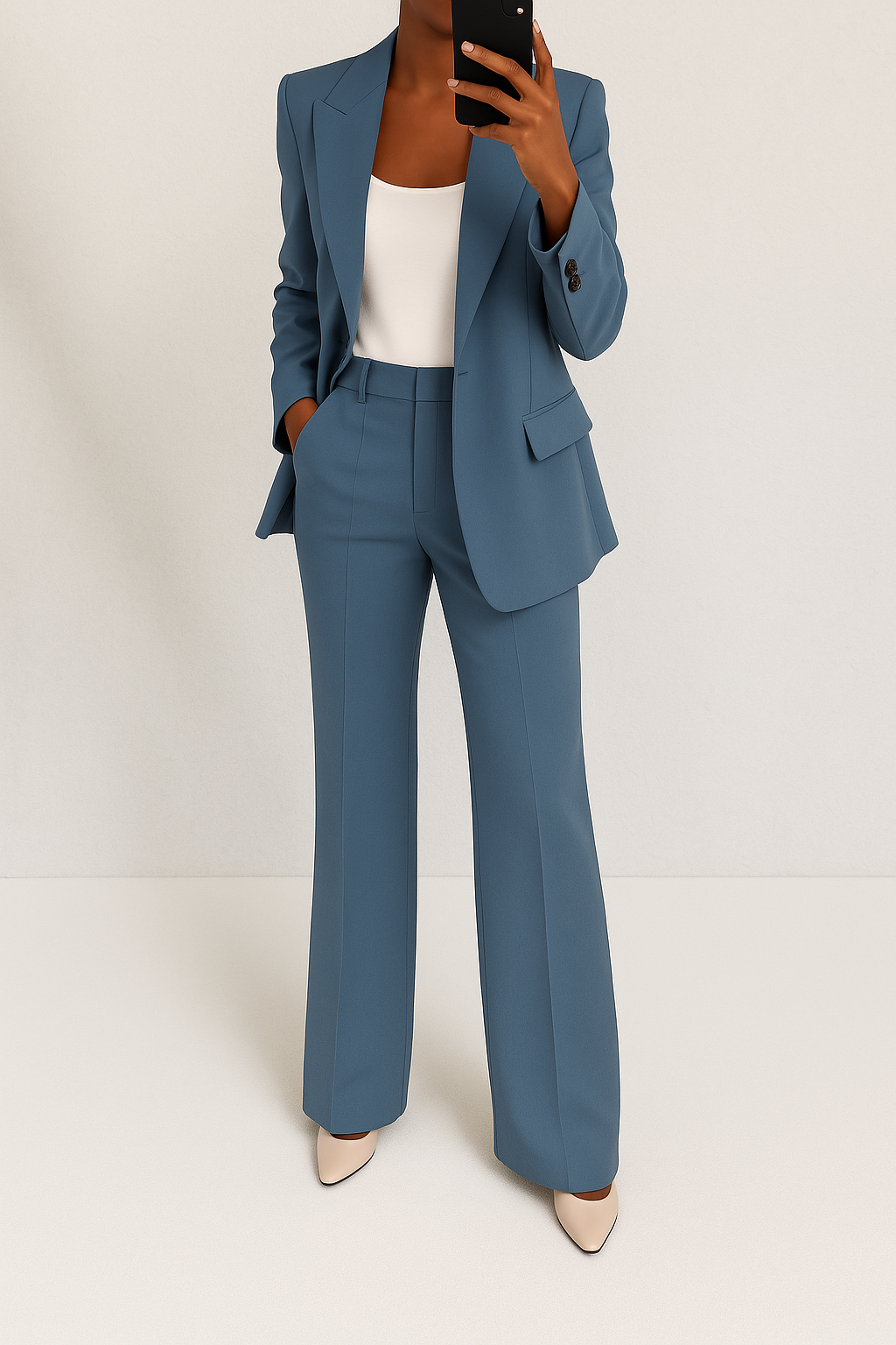 Dama Washington Clarabel women's wide-leg suit set - view 2