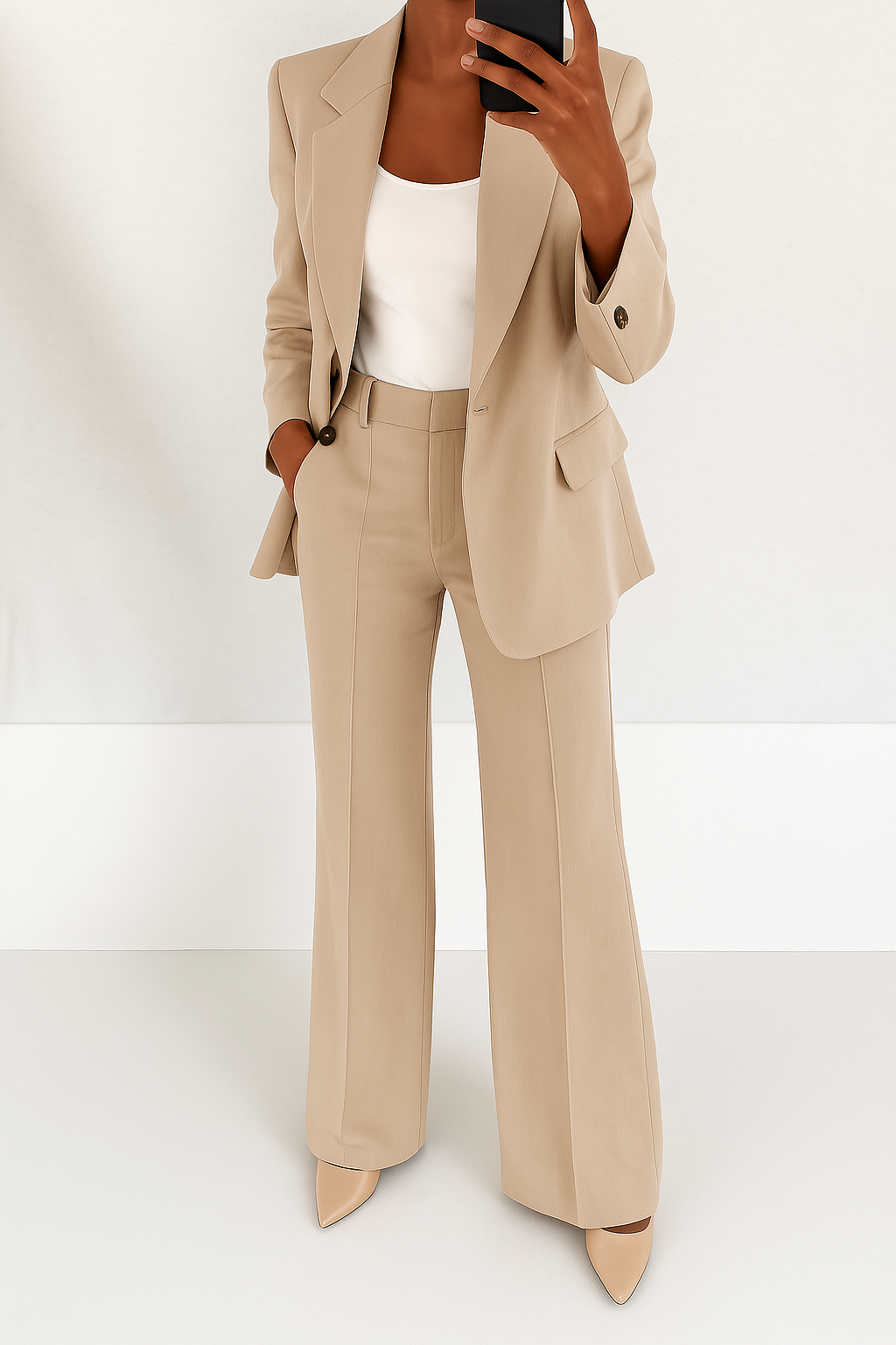 Dama Washington Clarabel women's wide-leg suit set - view 4